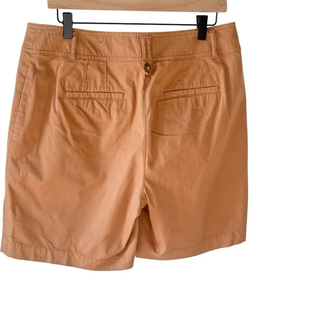Talbots Tan Bermuda Shorts Classic Tailored Style - Picture 3 of 9